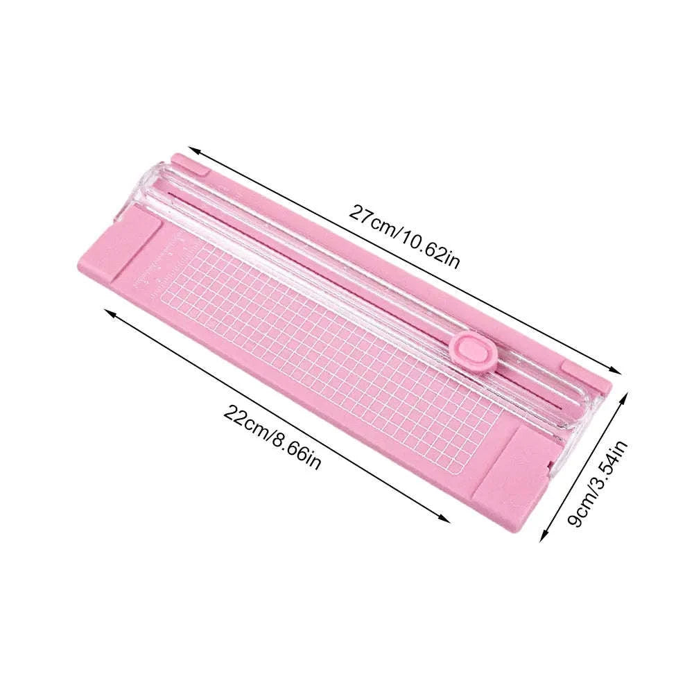 A4 Paper Cutter with Pull-Out Ruler & Bidirectional Trimming-d / spain