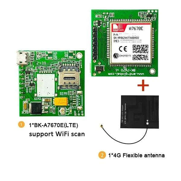 A7670E LTE Cat 1 Multi-Band 4G GSM GPRS Module-LTE version