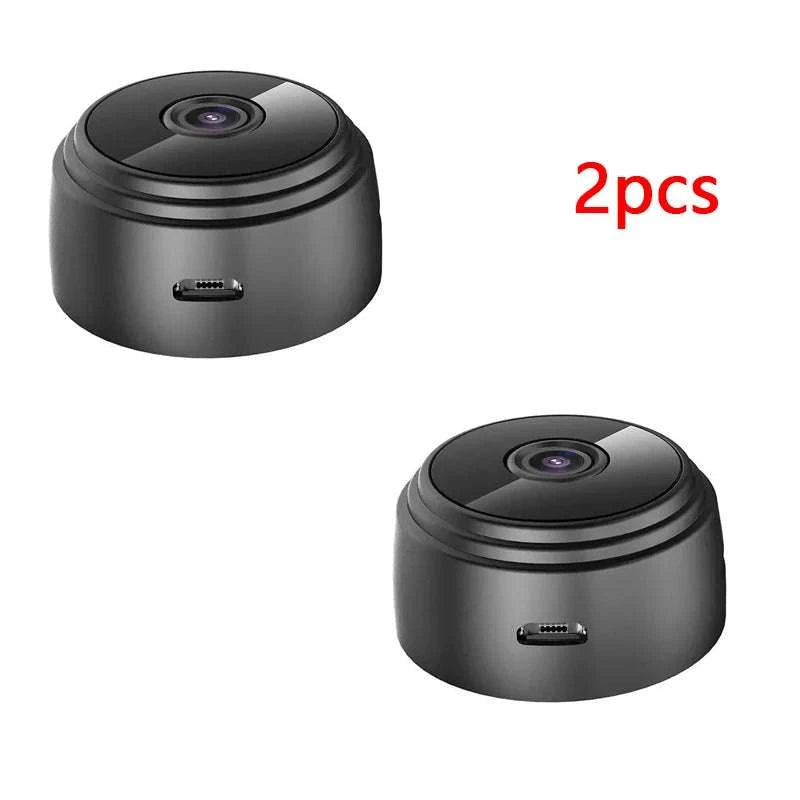 A9 Mini WiFi Security Camera with Phone Remote Monitoring-1PCS-black