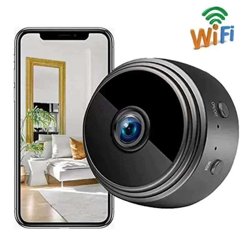 A9 Mini WiFi Security Camera with Phone Remote Monitoring-1PCS-black