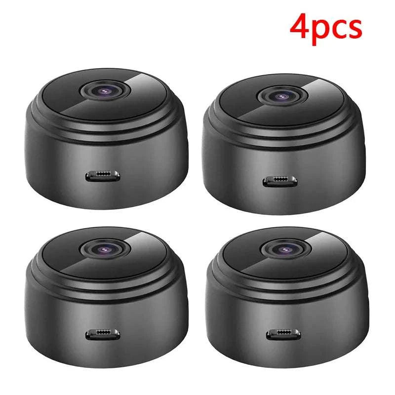 A9 Mini WiFi Security Camera with Phone Remote Monitoring-1PCS-black
