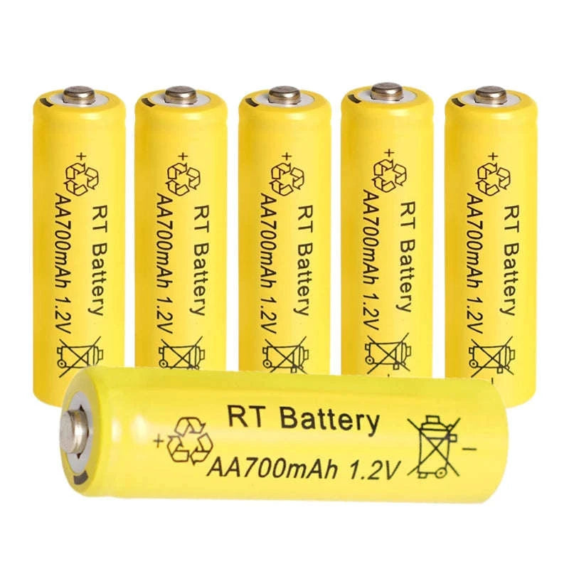 AA 1.2V 700mAh Ni-MH Rechargeable Batteries-10Pcs / 1.2V / United States
