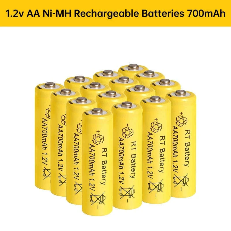 AA 1.2V 700mAh Ni-MH Rechargeable Batteries-10Pcs / 1.2V / United States