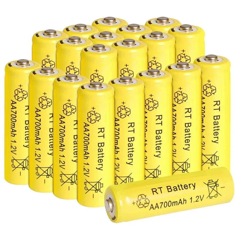 AA 1.2V 700mAh Ni-MH Rechargeable Batteries-10Pcs / 1.2V / United States