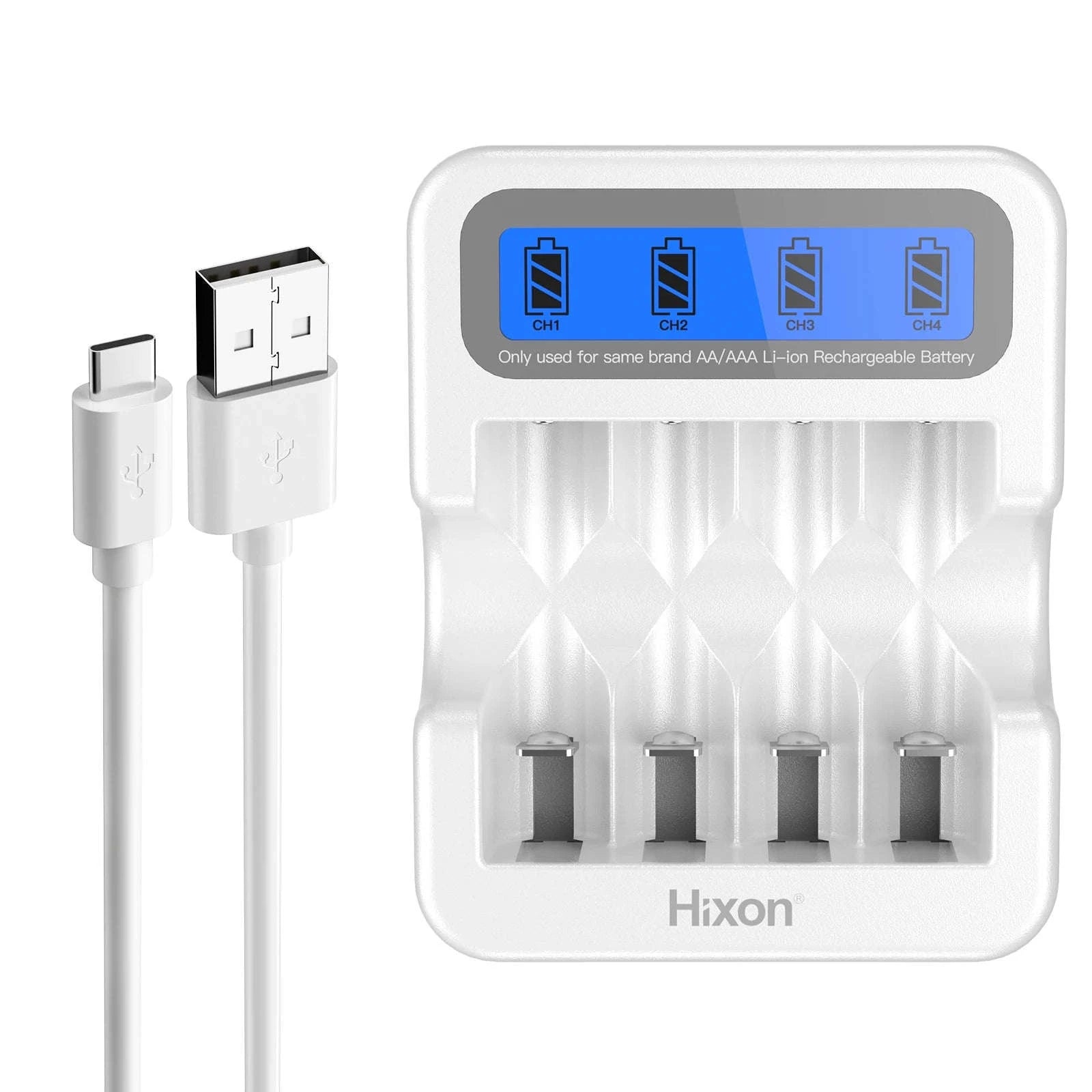 AAA 1.5V Li‑Ion Rechargeable Batteries 4-Pack with Fast Charging-4PC battery / 1.5V / GERMANY