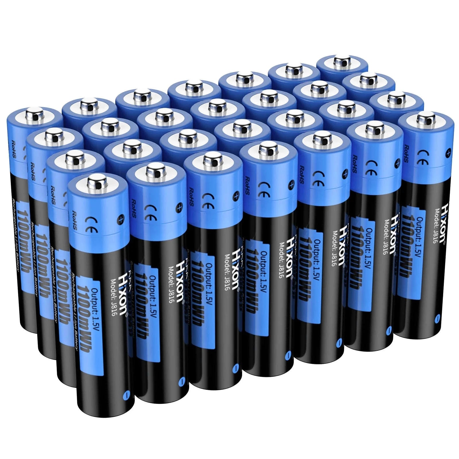 AAA 1.5V Li‑Ion Rechargeable Batteries 4-Pack with Fast Charging-4PC battery / 1.5V / GERMANY