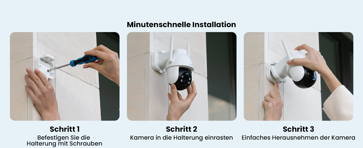 IeGeek 2K 3MP wireless outdoor WiFi monitoring camera -360 ° pan tilt outdoor  wireless solar humanoid detection intelligent 