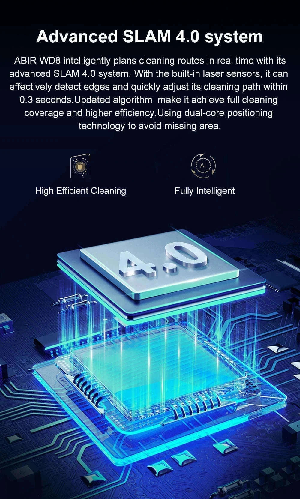ABIR WD8 Robot Window Cleaner with Dual Spray-spain / Yes