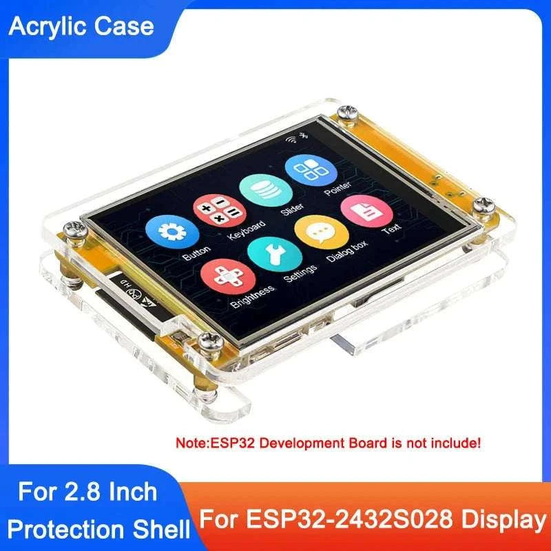 Acrylic Case for 2.8 Inch ESP32 Display-Acrylic Case / China Mainland