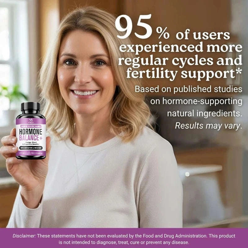 Adaptogen Herb Complex Hormone Balance Supplement with Vitamin B6-120pcs