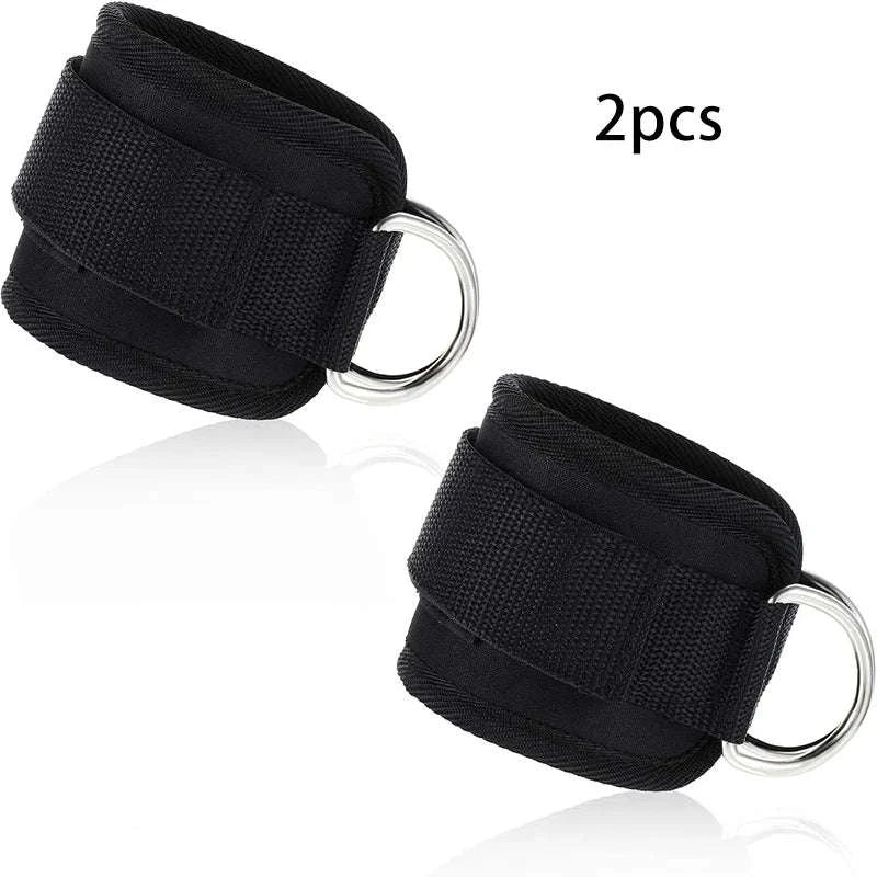 Adjustable Ankle Cuffs for Cable Machine Glute & Thigh Workouts-United States