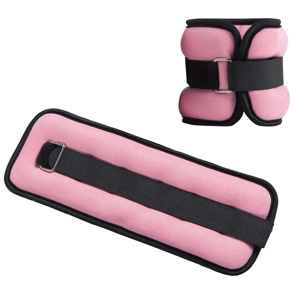 Adjustable Ankle & Wrist Weights for Strength Training-Black-0.5kg-1Pair / China Mainland