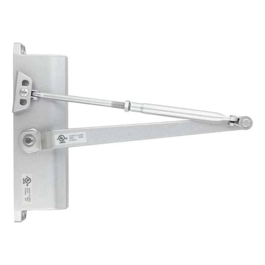 Adjustable Automatic Door Closer Size 4 Hydraulic Slam Preventer-United States / Silver