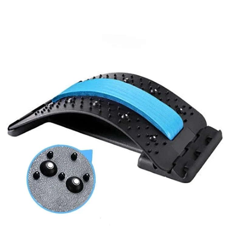 Adjustable Back Stretcher & Lumbar Support Massager-Default Title