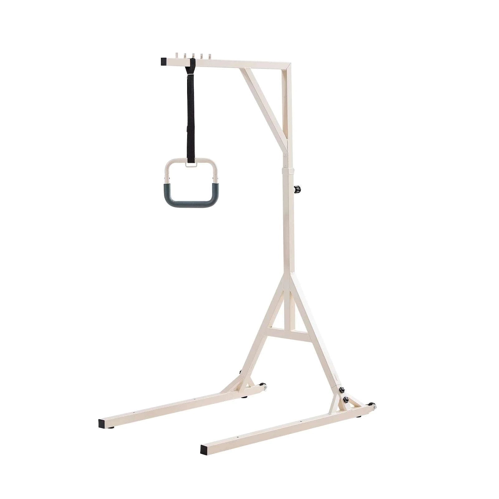 Adjustable Bed Trapeze Bar with Wheels – 350 lb Support Frame-350 lbs / United States