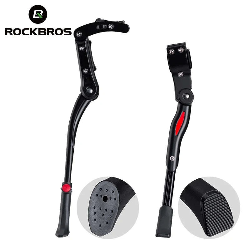 Adjustable Bicycle Kickstand Aluminum Alloy Stable Bike Support Stand-2011-7ABK