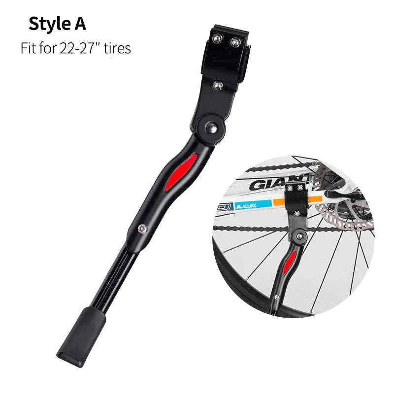 Adjustable Bicycle Kickstand Aluminum Alloy Stable Bike Support Stand-2011-7ABK