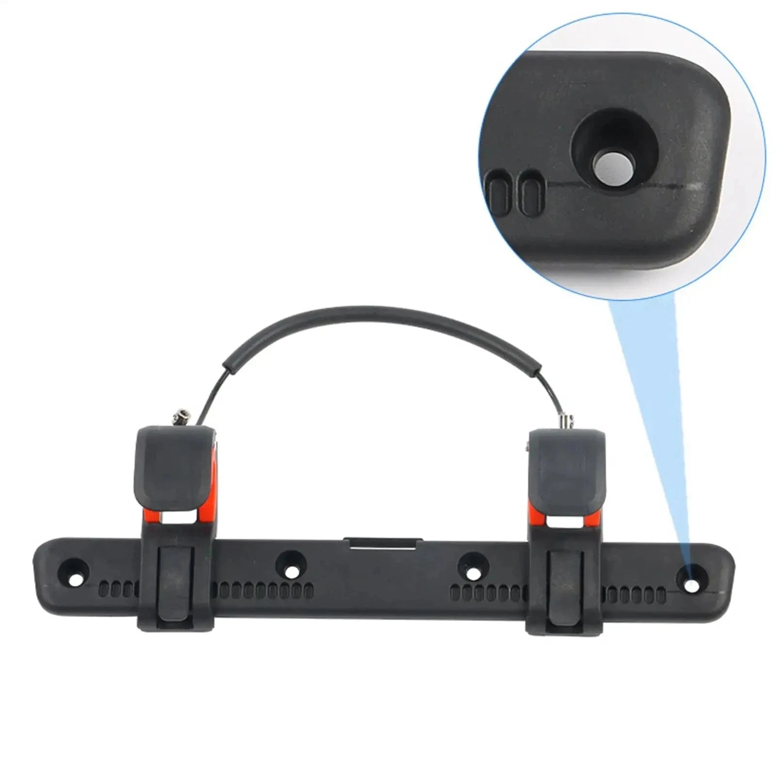 Adjustable Bicycle Side Bag Buckle-Black