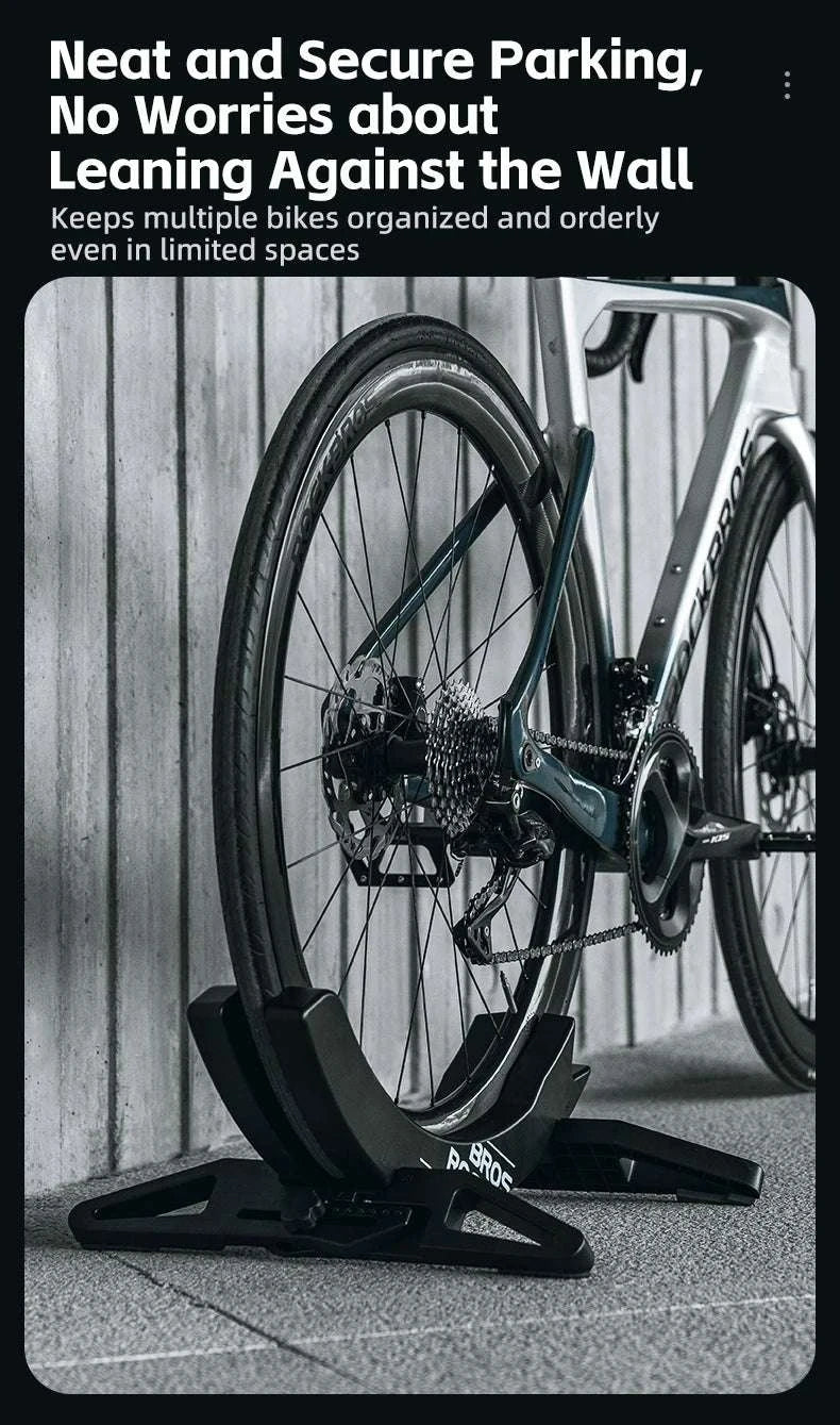 Adjustable Bike Stand for Road & Mountain Bikes – Home Parking Rack-BN-W048