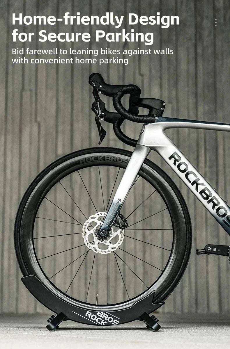 Adjustable Bike Stand for Road & Mountain Bikes – Home Parking Rack-BN-W048