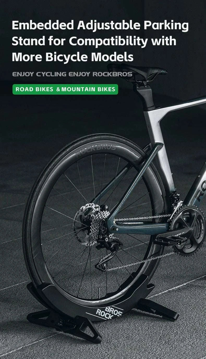 Adjustable Bike Stand for Road & Mountain Bikes – Home Parking Rack-BN-W048