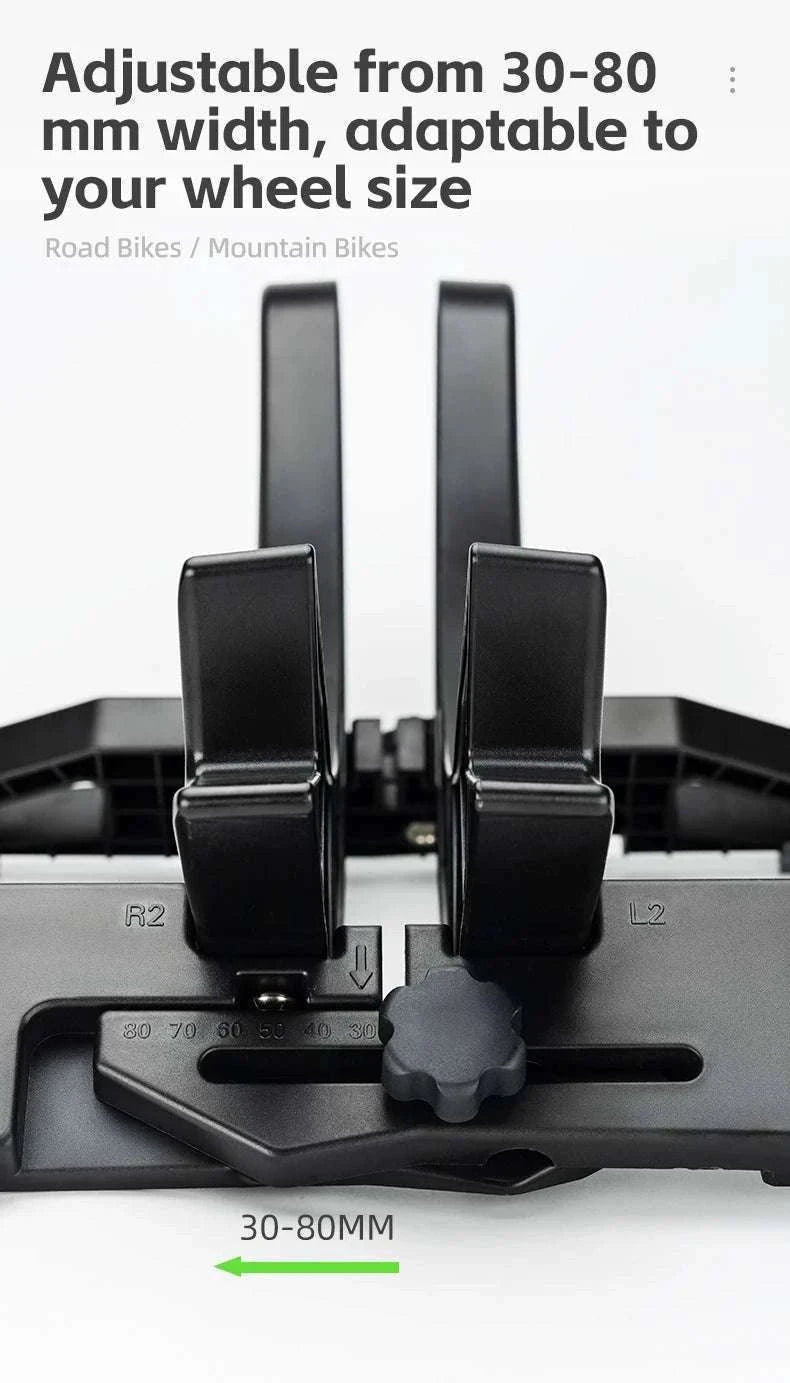 Adjustable Bike Stand for Road & Mountain Bikes – Home Parking Rack-BN-W048