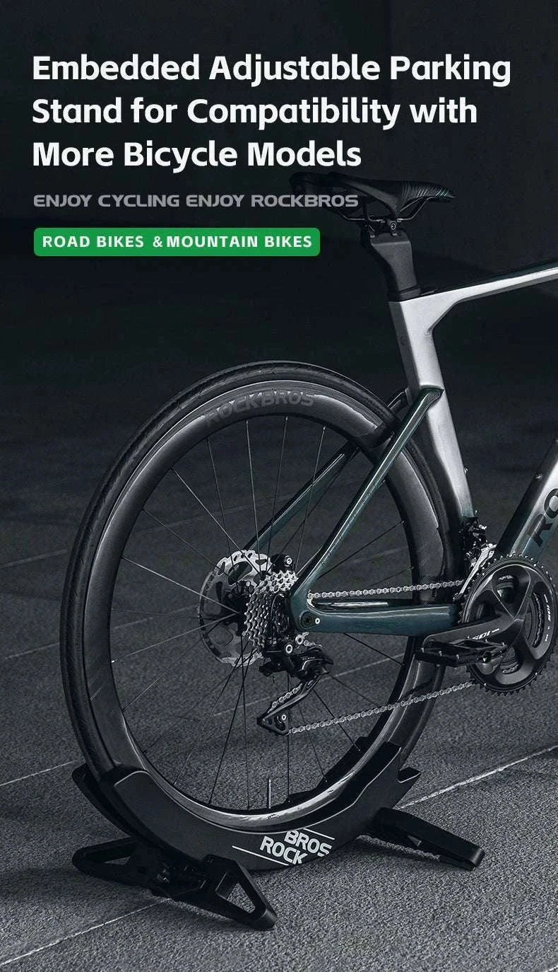 Adjustable Bike Stand for Road & Mountain Bikes – Home Parking Rack-BN-W048