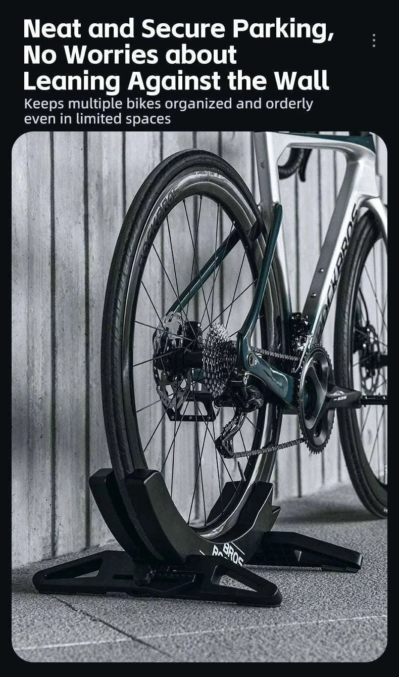 Adjustable Bike Stand for Road & Mountain Bikes – Home Parking Rack-BN-W048