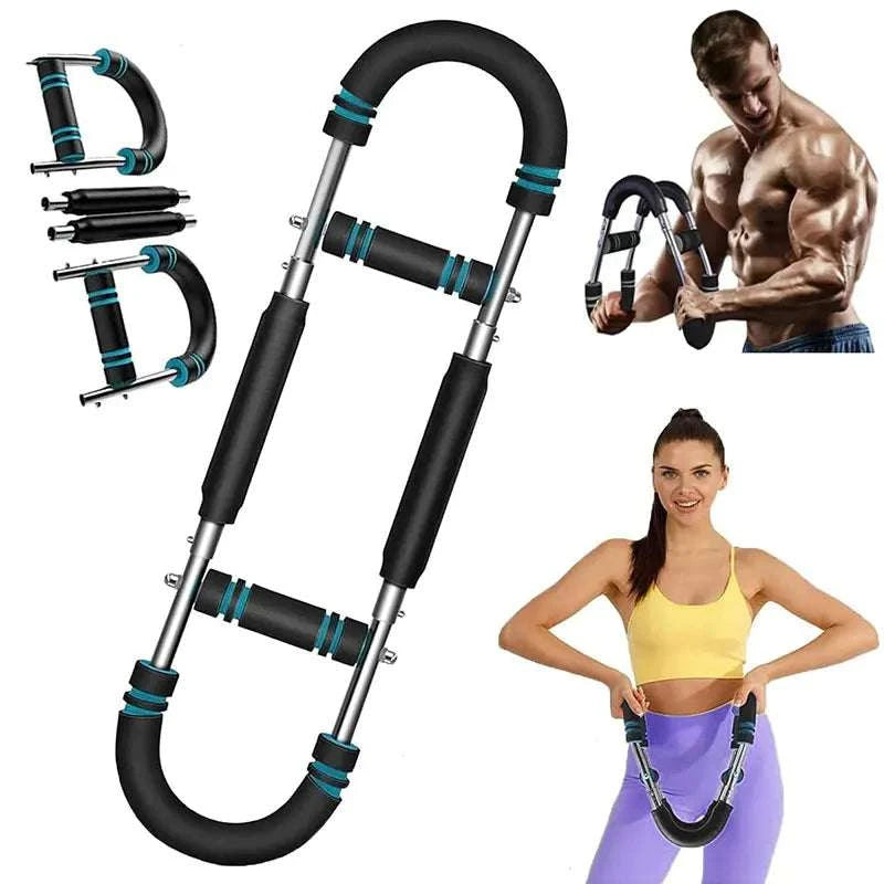 Adjustable Boxing Arm Trainer with Flywheel Resistance for Strength-Red / United States
