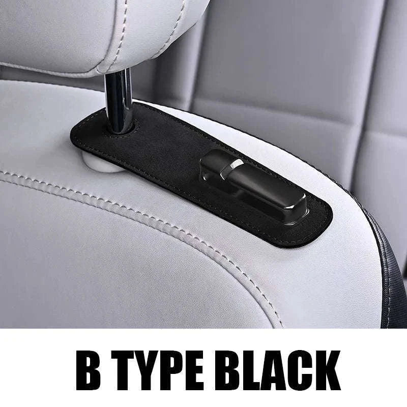 Adjustable Car Seat Belt Fixator Clip for Comfortable Fit-GERMANY / A TYPE BLACK