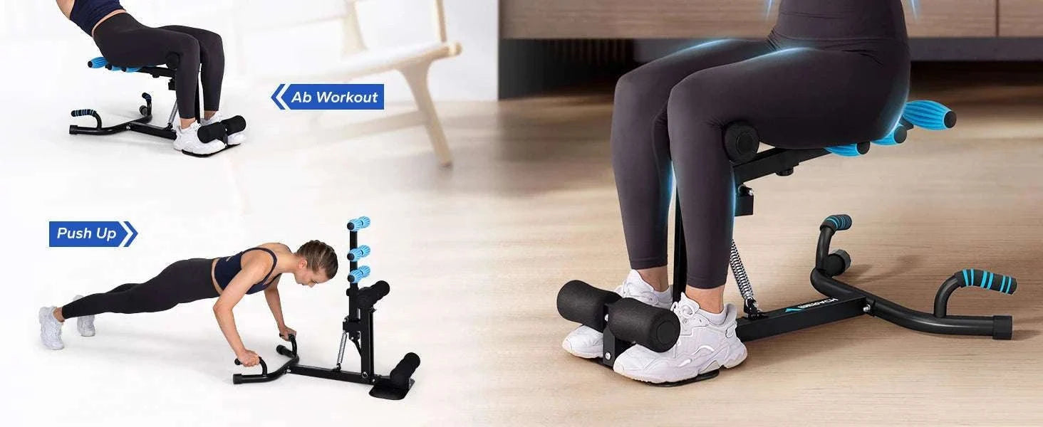 Adjustable Deep Squat Machine with Push-Up Function for Full Body Workouts-2417B1 / United States