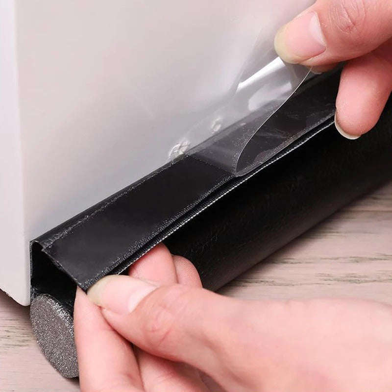 Adjustable Door Bottom Seal Strip-black / I / 96cm