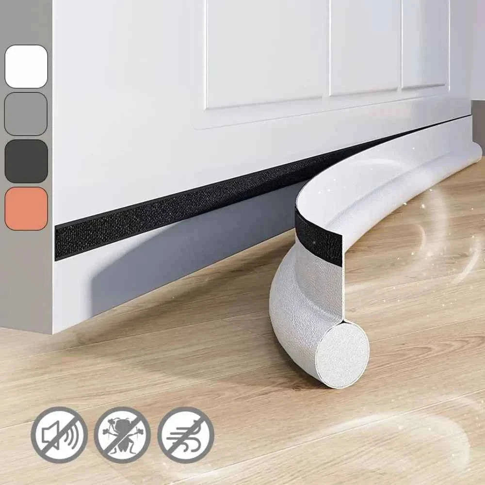 Adjustable Door Bottom Seal Strip-black / I / 96cm