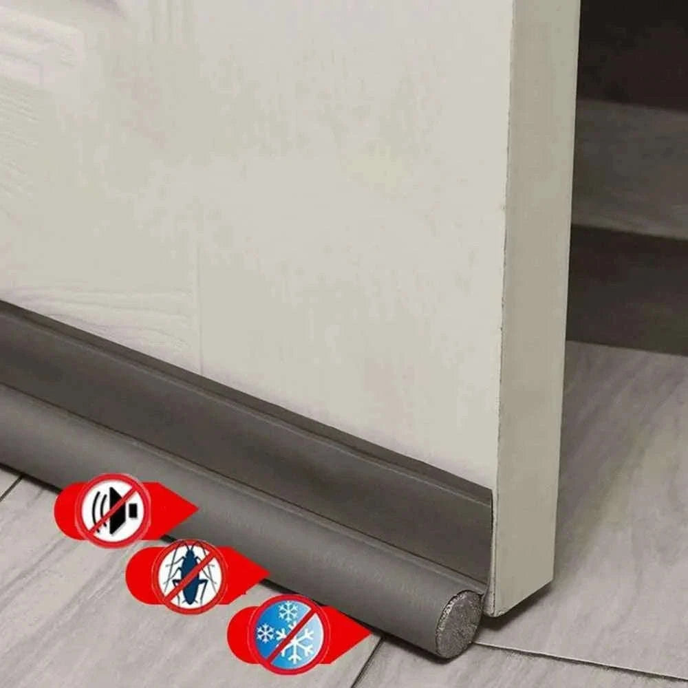 Adjustable Door Bottom Seal Strip-black / I / 96cm