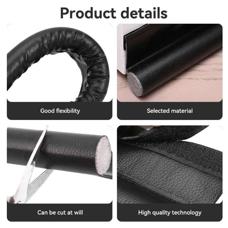 Adjustable Door Bottom Seal Strip-black / I / 96cm