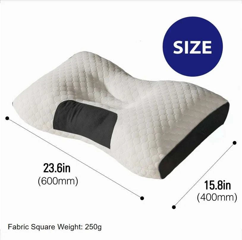 Adjustable Ergonomic Neck Support Pillows (2-Pack) for Comfort-Purple 2pcs / 48*74 / United States