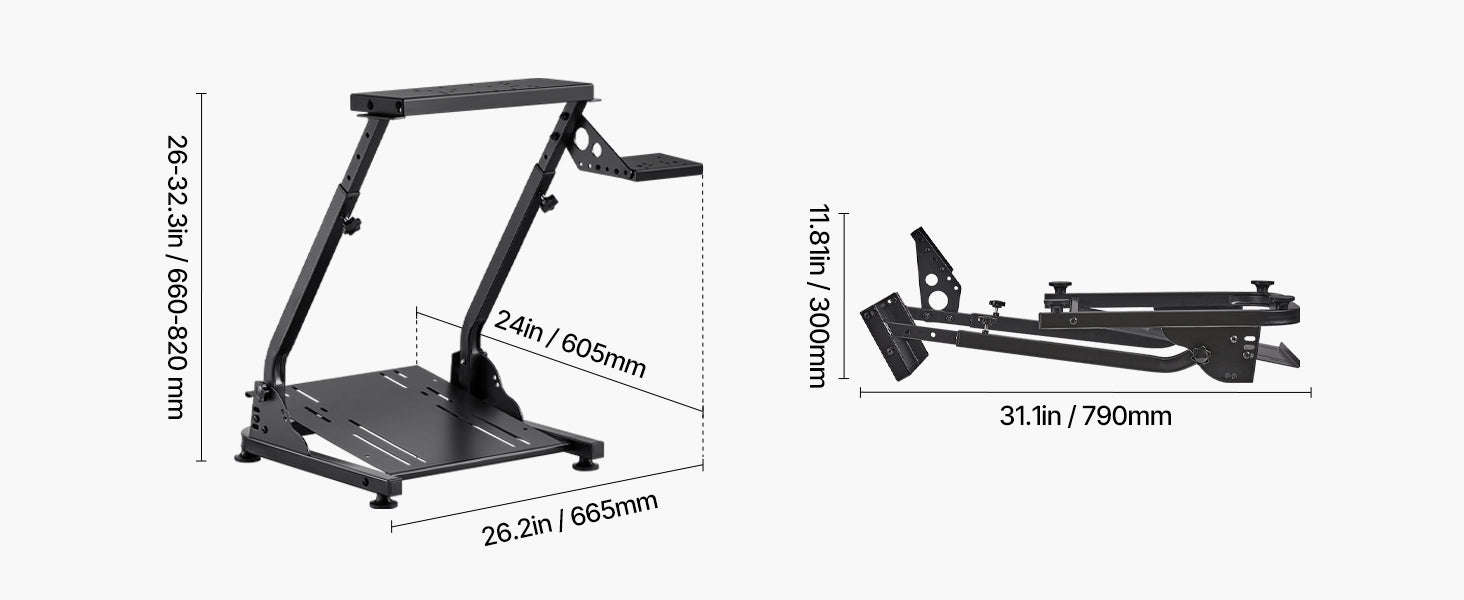 Adjustable Foldable Racing Wheel Stand-Wheel Stand / United States