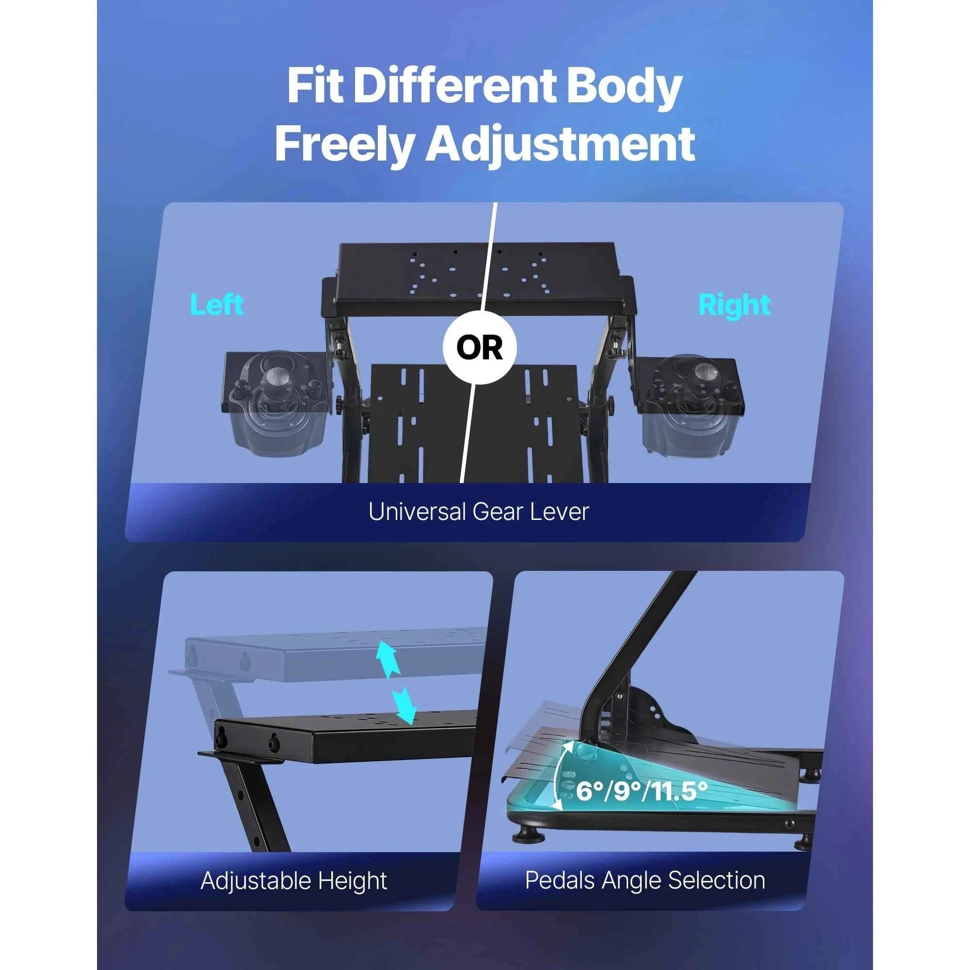 Adjustable Foldable Racing Wheel Stand-Wheel Stand / United States