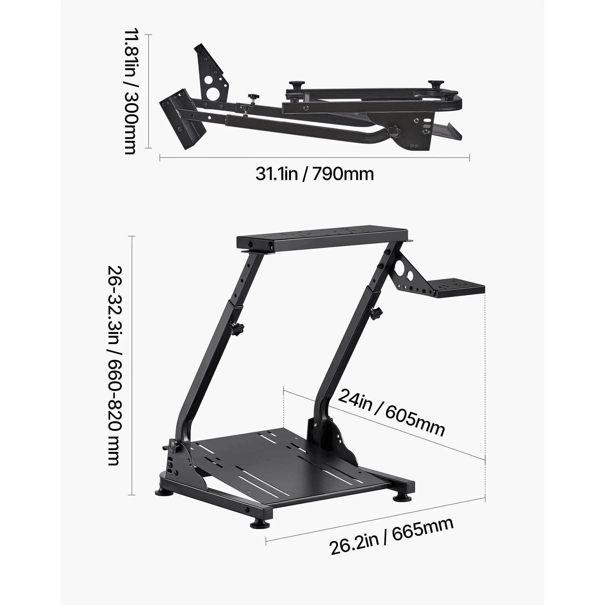 Adjustable Foldable Racing Wheel Stand-Wheel Stand / United States