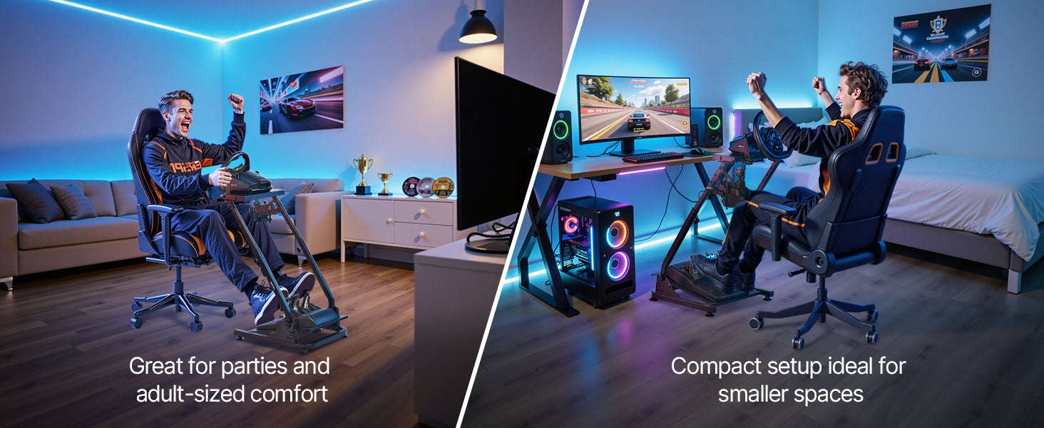 Adjustable Foldable Racing Wheel Stand-Wheel Stand / United States