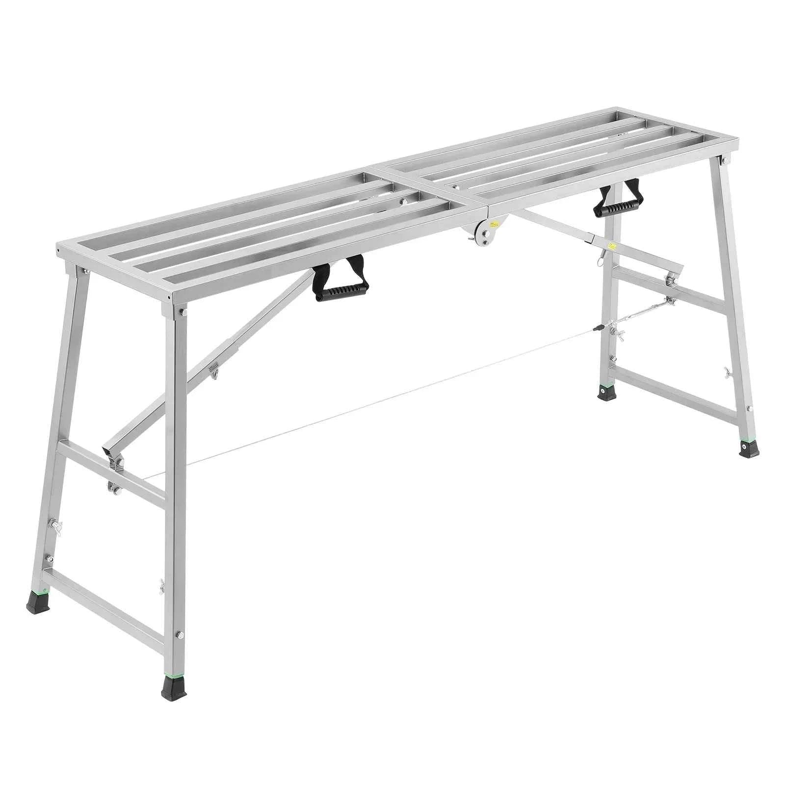 Adjustable Folding Work Platform with 4 Height Settings, 882 lb Capacity-80-130cm / United States