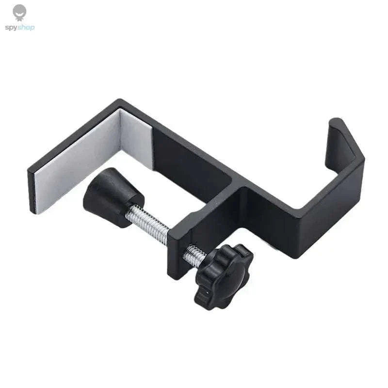 Adjustable Gaming Headset Hanger for a Clean Desk Setup-Black / 2pc