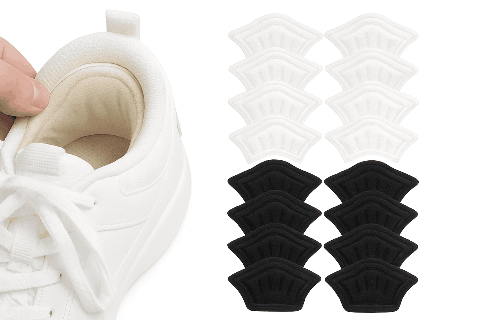 Adjustable Heel Pads for Sport Shoes for Softer Support-code 1063