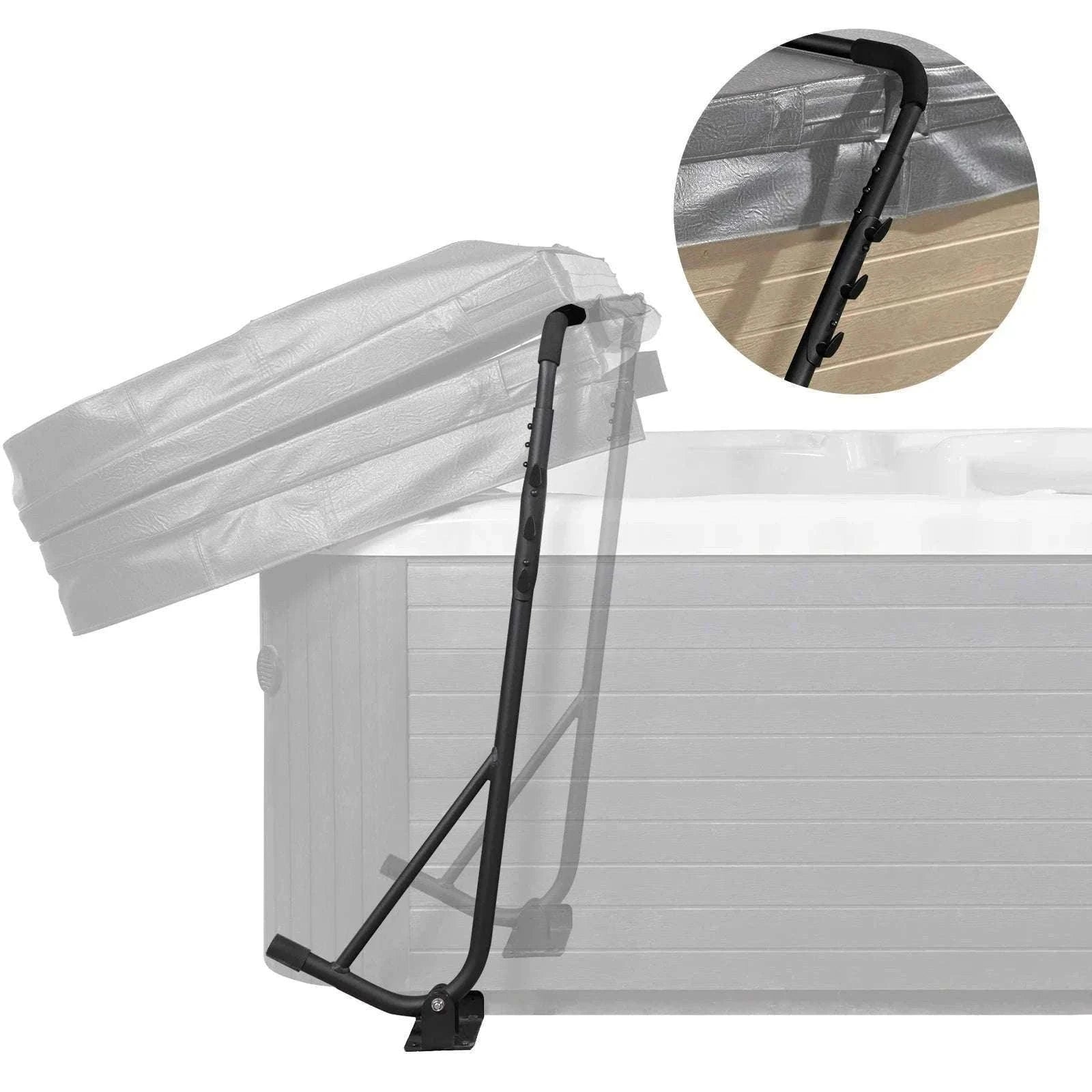 Adjustable Hot Tub Cover Lift for Easy Spa Cover Handling-12.4inch / spain