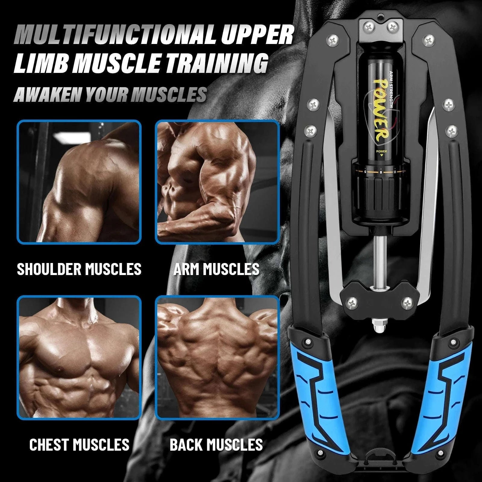 Adjustable Hydraulic Power Twister for Upper Body Training-GERMANY
