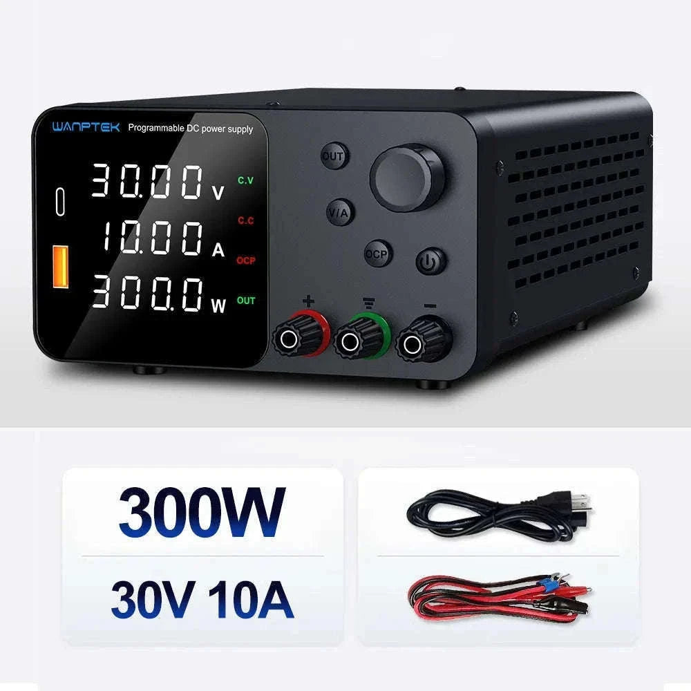 Adjustable Laboratory DC Power Supply with Short Circuit Alarm-TPS3010 30V 10A / Poland