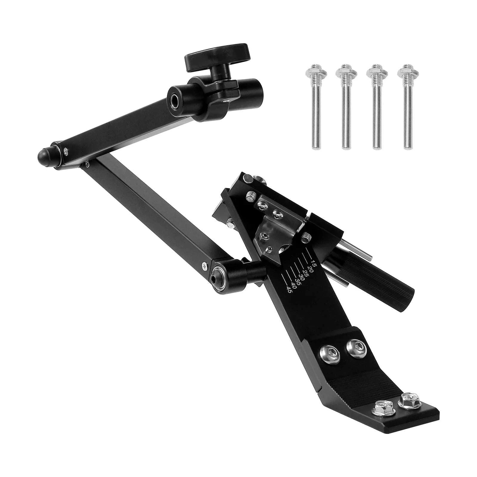Adjustable Lawn Mower Blade Sharpener 15°–45° for Angle Grinders-12.60x9.84x2.76 in / United States