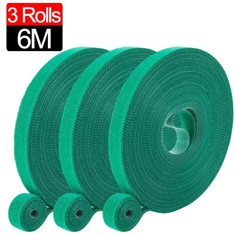 Adjustable Nylon Plant Ties for Garden Support-10Rolls(20M)