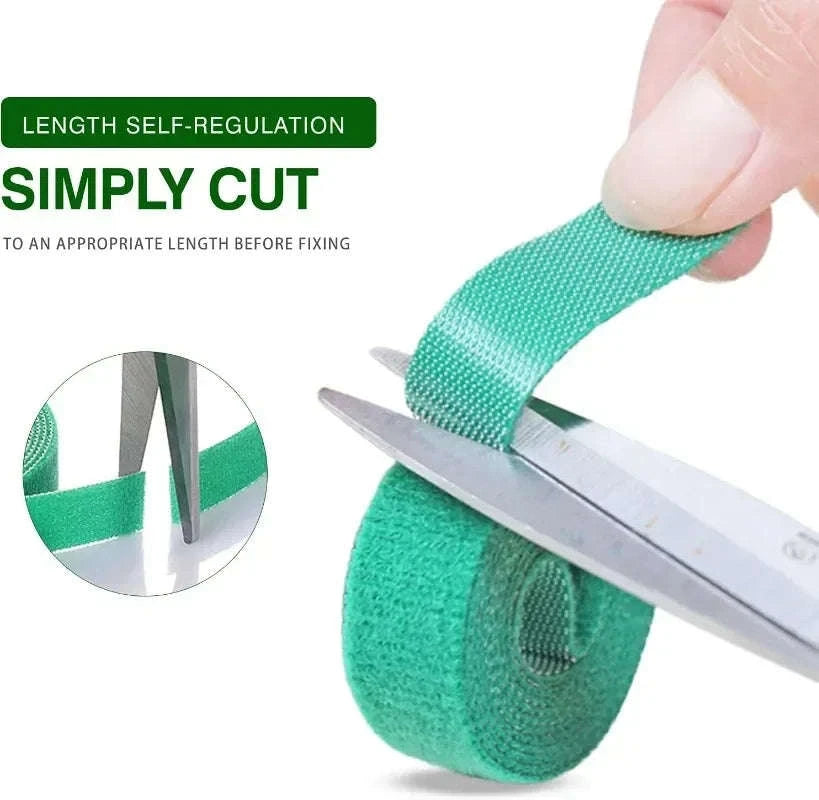 Adjustable Nylon Plant Ties for Garden Support-10Rolls(20M)