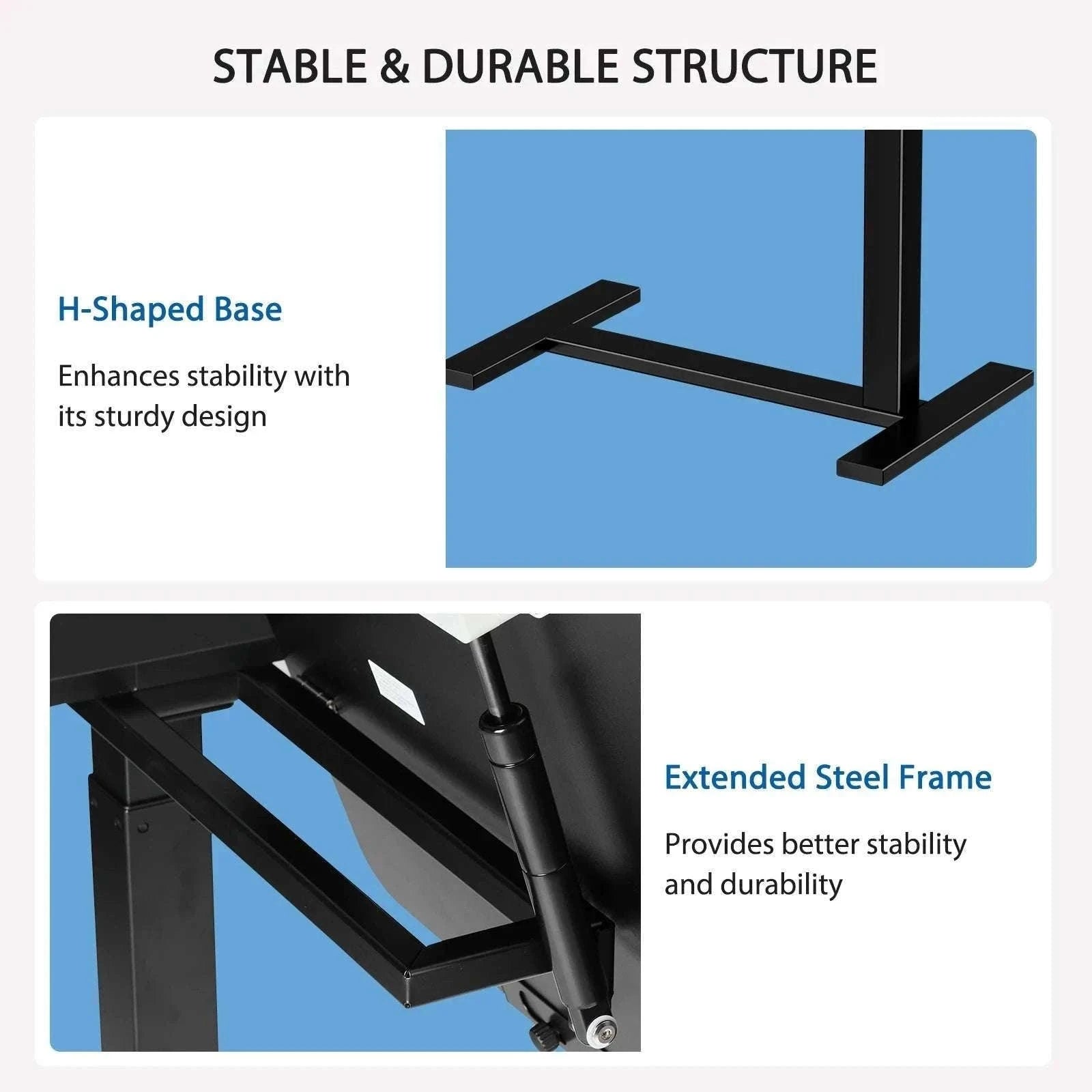 Adjustable Overbed Table with Tilt Top for Bedside Work and Meals-Ivory / United States